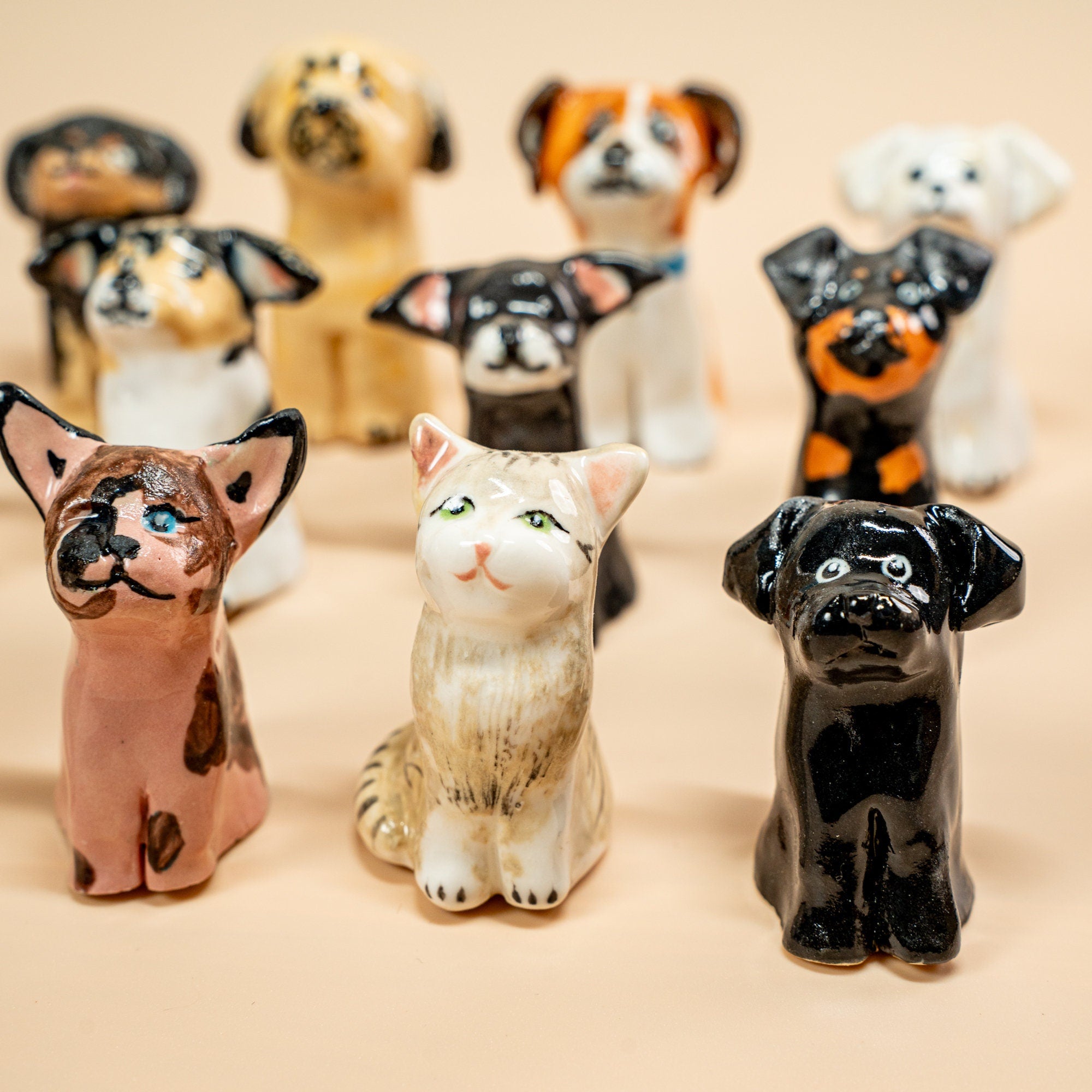 Custom Pet Figurine Personalised Pet Dog Statue Personalized custom dog wedding cake topper pets birthday cute cat staute Pet Birthday Y2K