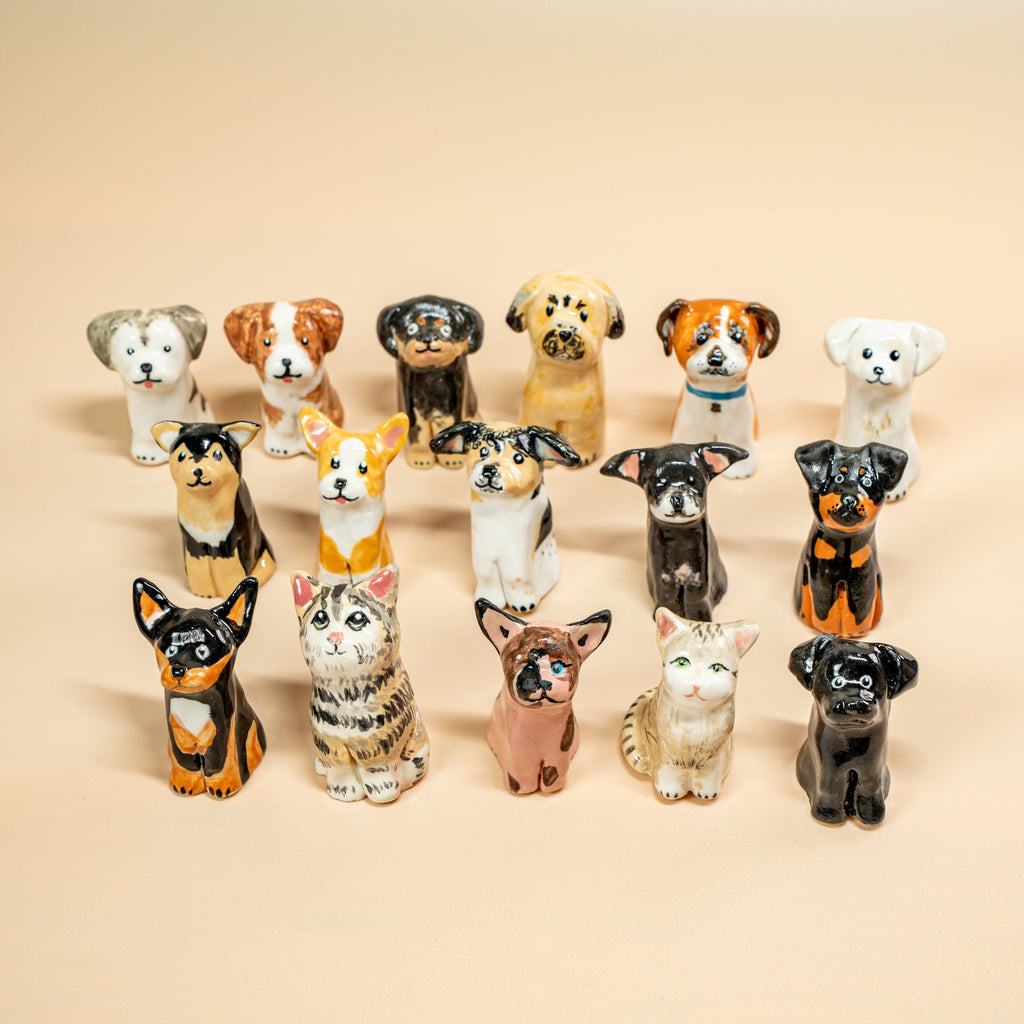 Custom Pet Figurine Personalised Pet Dog Statue Personalized custom dog wedding cake topper pets birthday cute cat staute Pet Birthday Y2K
