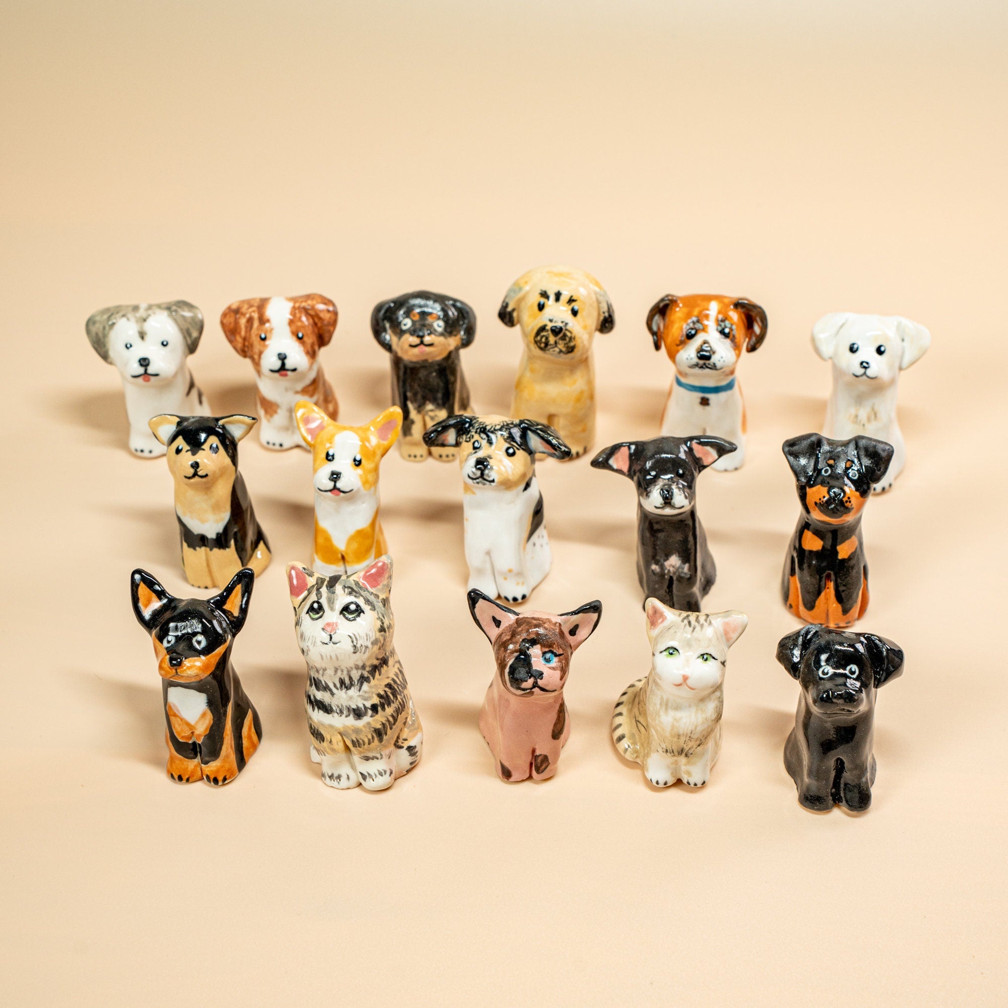 Custom Pet Figurine Personalised Pet Dog Statue Personalized custom dog wedding cake topper pets birthday cute cat staute Pet Birthday Y2K