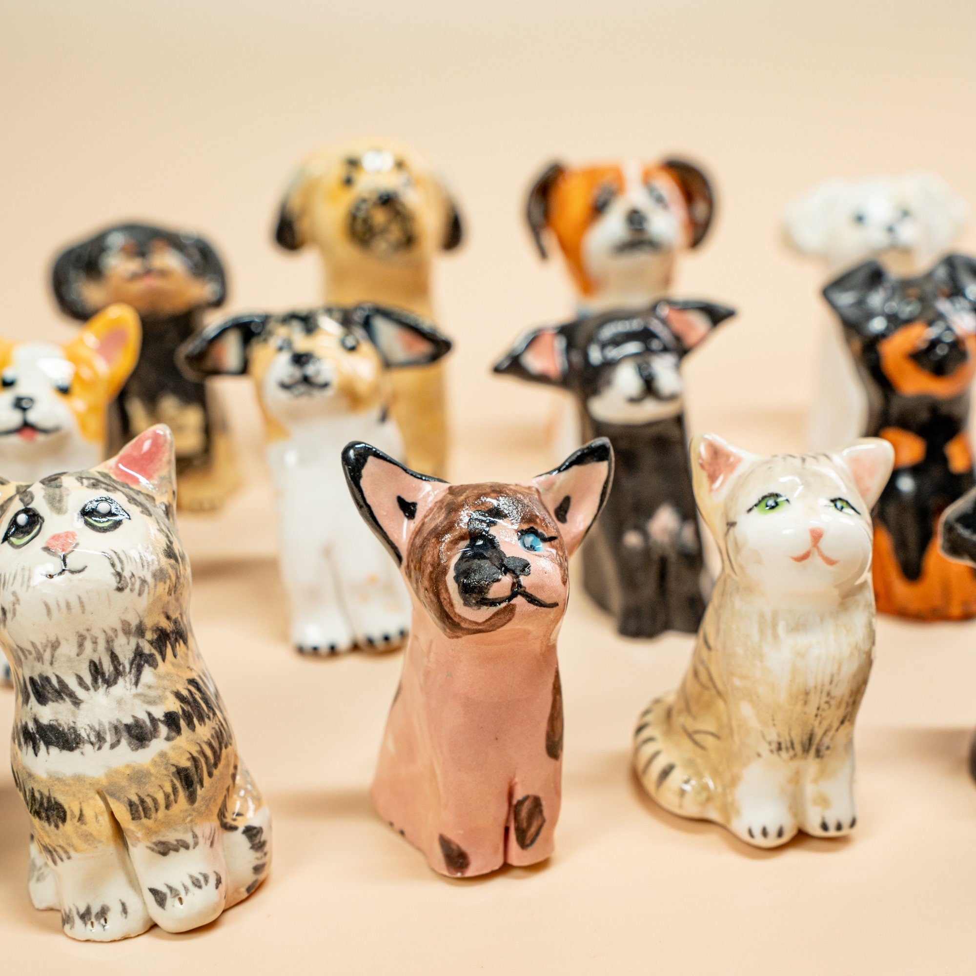 Custom Pet Figurine Personalised Pet Dog Statue Personalized custom dog wedding cake topper pets birthday cute cat staute Pet Birthday Y2K