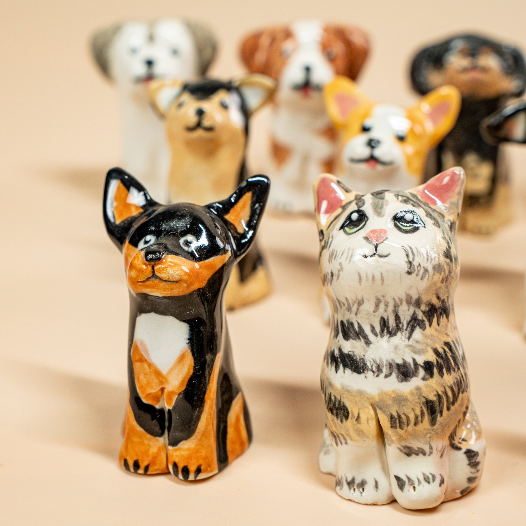 Custom Pet Figurine Personalised Pet Dog Statue Personalized custom dog wedding cake topper pets birthday cute cat staute Pet Birthday Y2K