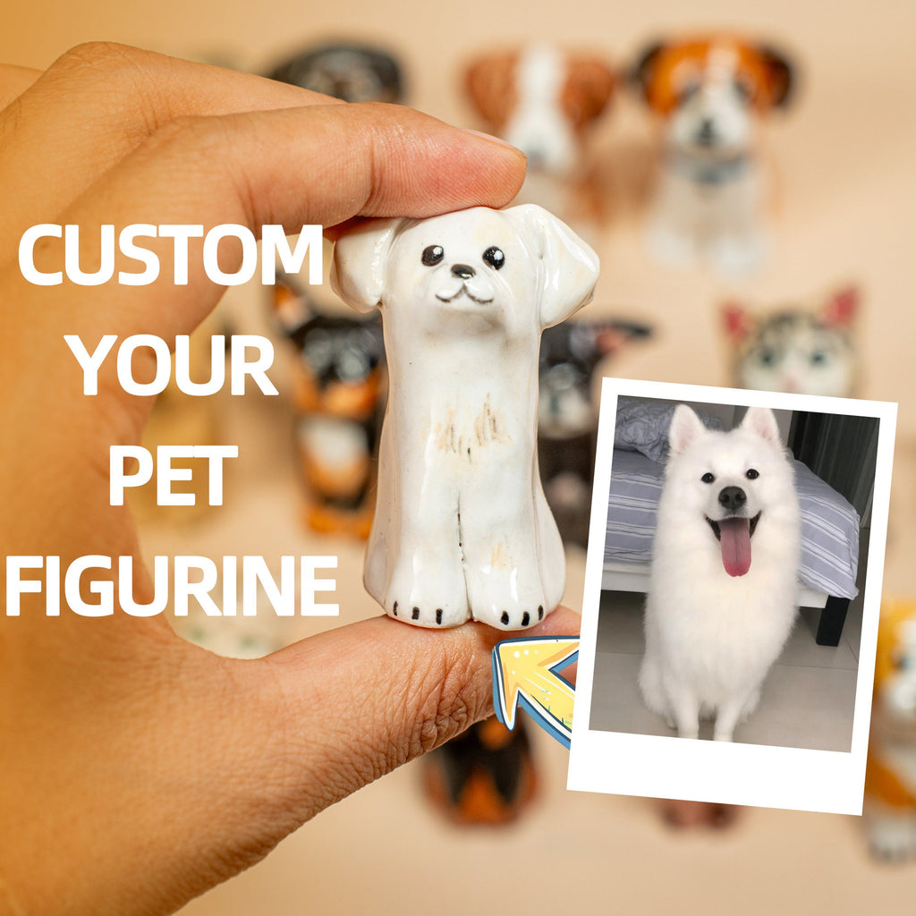 Custom Pet Figurine Personalised Pet Dog Statue Personalized custom dog wedding cake topper pets birthday cute cat staute Pet Birthday Y2K