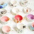 139 Designs Custom Pet Mug Personalized Handmade Ceramic Cat Dog Hidden inside Coffee Mug Cute Figurine Colorful Ceramic Cup Gift for Lover