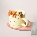 Custom Pet Mug Minimalist Coffee Cup Personalized Your Beloved Pet Ceramic Handmade Cat Inside Floral Tea Mug Pre-order Pottery Dog Cup Y2K